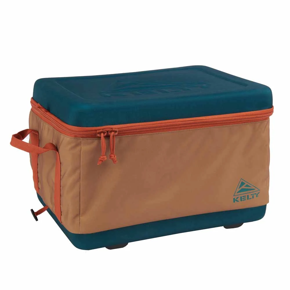 Kelty 28L Folding Cooler - Dull Gold/Deep Teal 3 Kelty 28L Folding Cooler - Dull Gold/Deep Teal