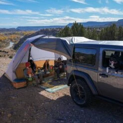 Kelty Caboose 4 Person Tailgate Tent - Smoke/Beluga/Dull Gold 17 Kelty Caboose 4 Person Tailgate Tent - Smoke/Beluga/Dull Gold -Kelty Sales Store kelty caboose 4 person tailgate tent smoke beluga dull gold 13