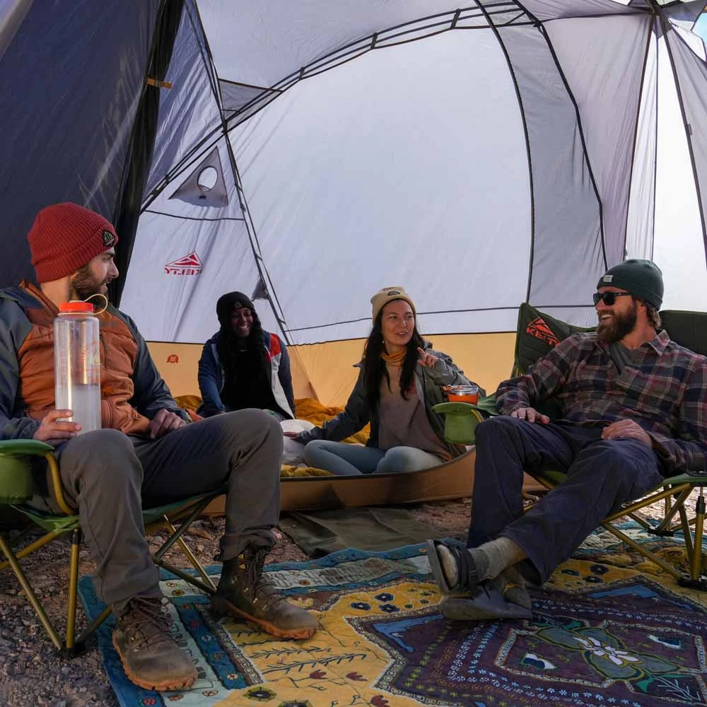 Kelty Caboose 4 Person Tailgate Tent - Smoke/Beluga/Dull Gold 10 Kelty Caboose 4 Person Tailgate Tent - Smoke/Beluga/Dull Gold - Image 8