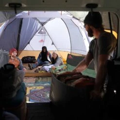 Kelty Caboose 4 Person Tailgate Tent - Smoke/Beluga/Dull Gold 19 Kelty Caboose 4 Person Tailgate Tent - Smoke/Beluga/Dull Gold -Kelty Sales Store kelty caboose 4 person tailgate tent smoke beluga dull gold 15