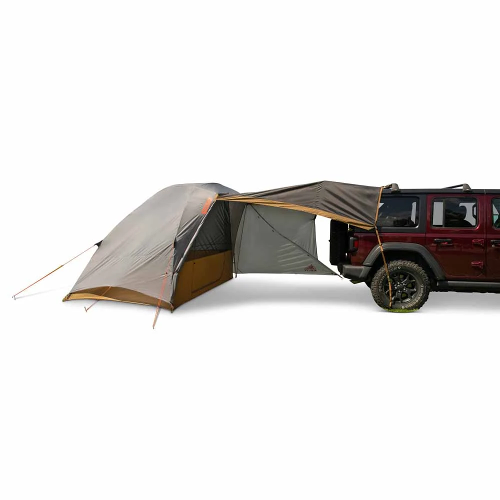 Kelty Caboose 4 Person Tailgate Tent - Smoke/Beluga/Dull Gold 3 Kelty Caboose 4 Person Tailgate Tent - Smoke/Beluga/Dull Gold