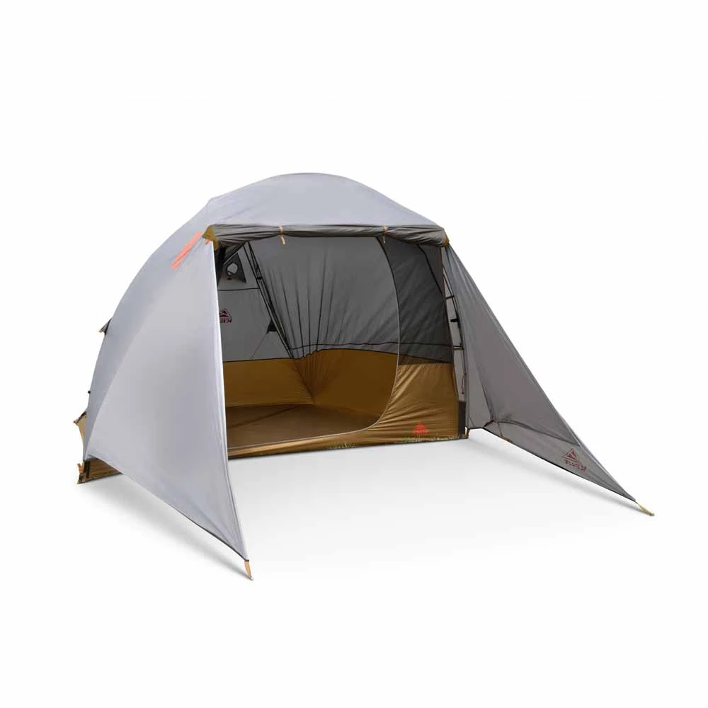 Kelty Caboose 4 Person Tailgate Tent - Smoke/Beluga/Dull Gold 4 Kelty Caboose 4 Person Tailgate Tent - Smoke/Beluga/Dull Gold - Image 2