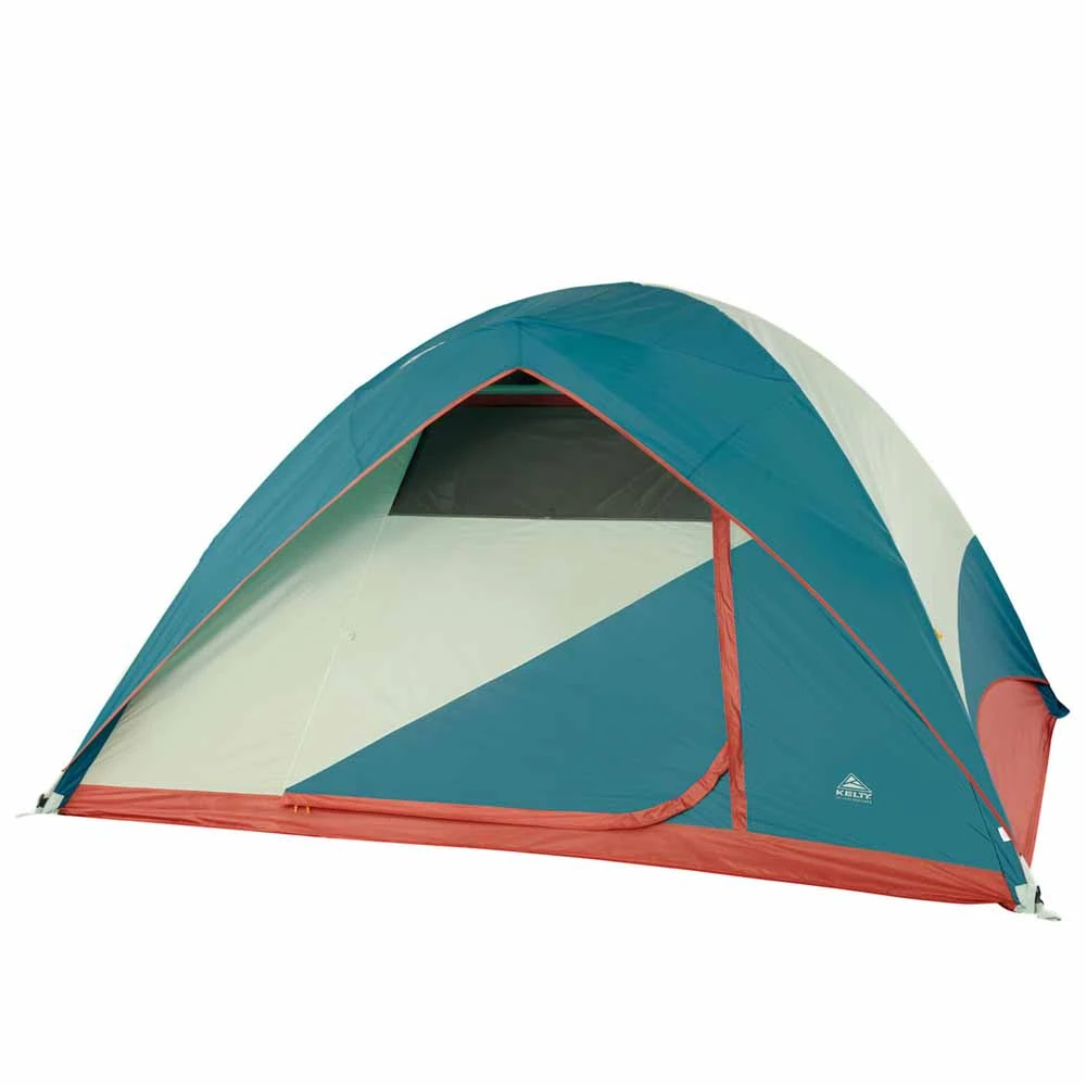Kelty Discovery Basecamp 6 Person Tent - Laurel Green/Stormy Blue 4 Kelty Discovery Basecamp 6 Person Tent - Laurel Green/Stormy Blue - Image 2