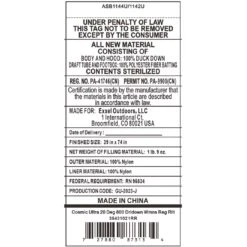 Kelty Womens Cosmic Ultra 20 Deg 800 DriDown Sleeping Bag, Regular Size, Right-Hand -Kelty Sales Store kelty women s cosmic ultra 20 deg 800 dridown sleeping bag regular size right hand 106